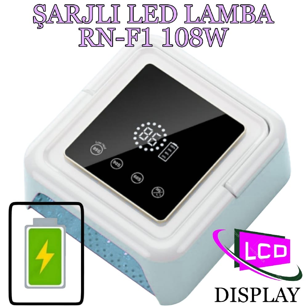 RN%20F1%20108W%20Şarjlı%20UV%20/%20LED%20(LCD%20EKRANLI)%20108%20W