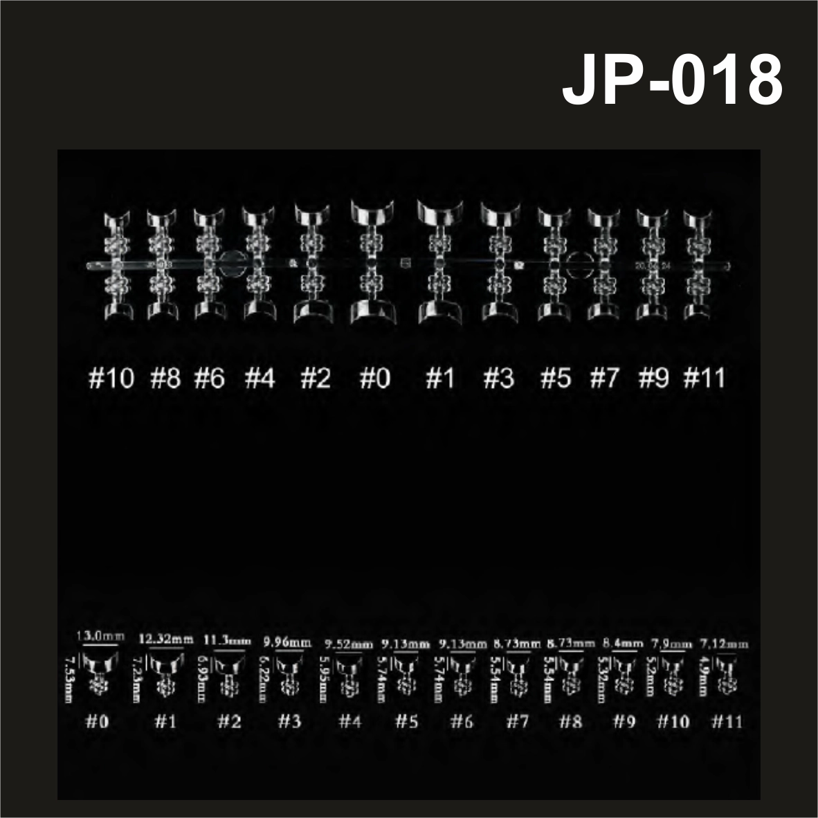 JEL TİPS DOĞAL JP 018 500 ADET