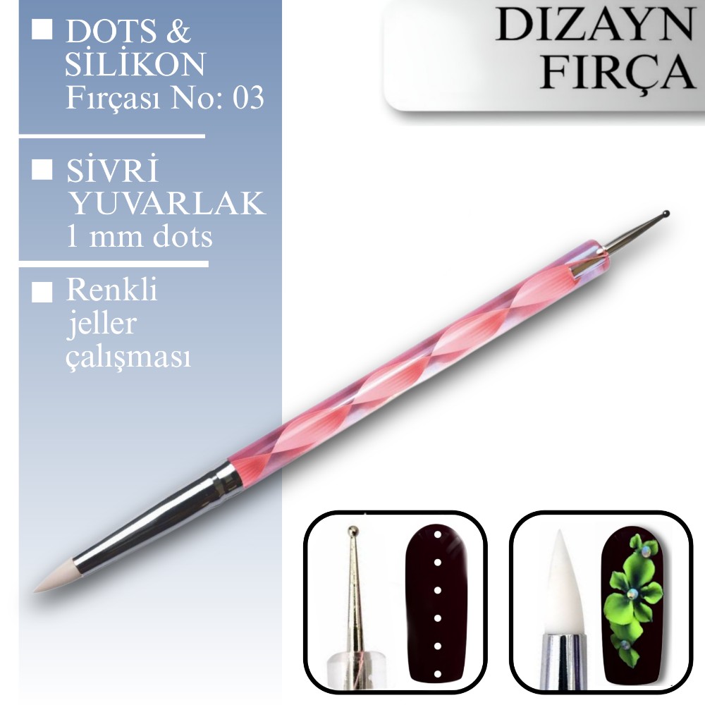 SİLİKON%20/%20METAL%20ÇİFT%20TARAFLI%20FIRÇA%20DOTS%20NO:%2003