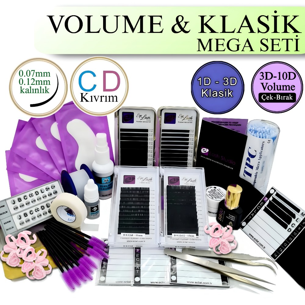 İPEK%20KİRPİK%20VOLUME%20&%20KLASİK%20MEGA%20SET