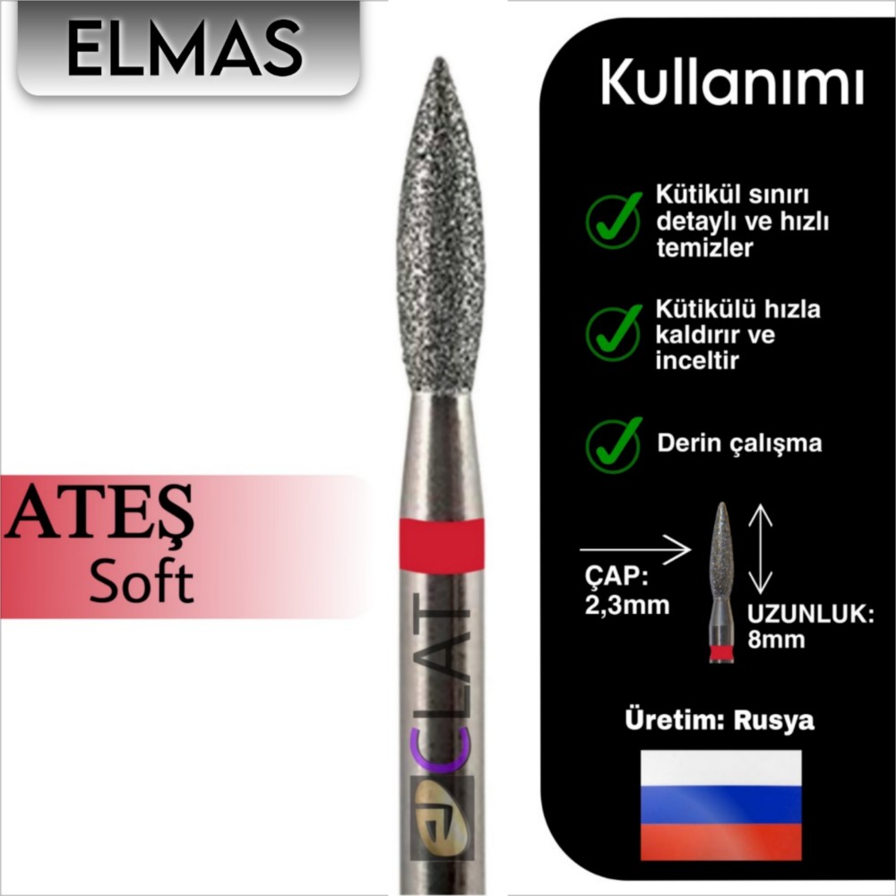 FREZE%20MAKİNE%20TÖRPÜ%20UCU%20ATEŞ%202,3%20mm%20(KIRMIZI)