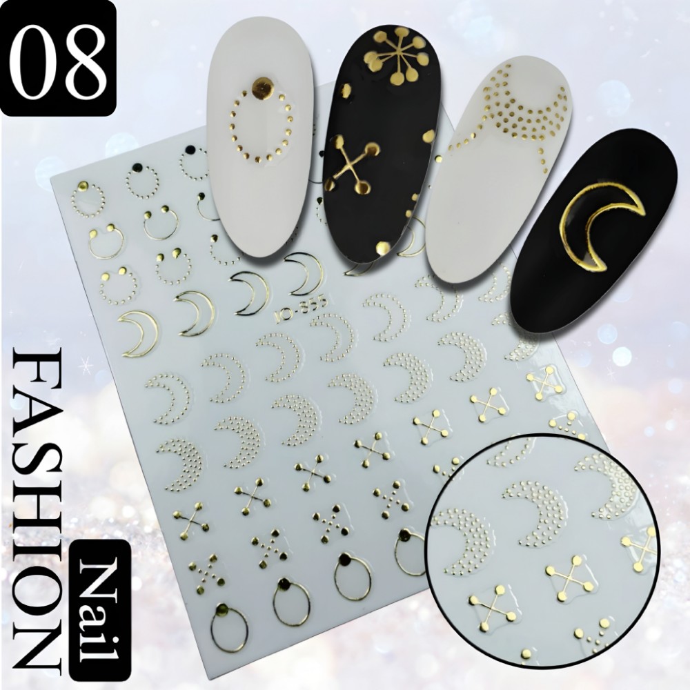 Altın%20Desenli%20Yapışkan%20Sticker%20NO:%2008%20(855)