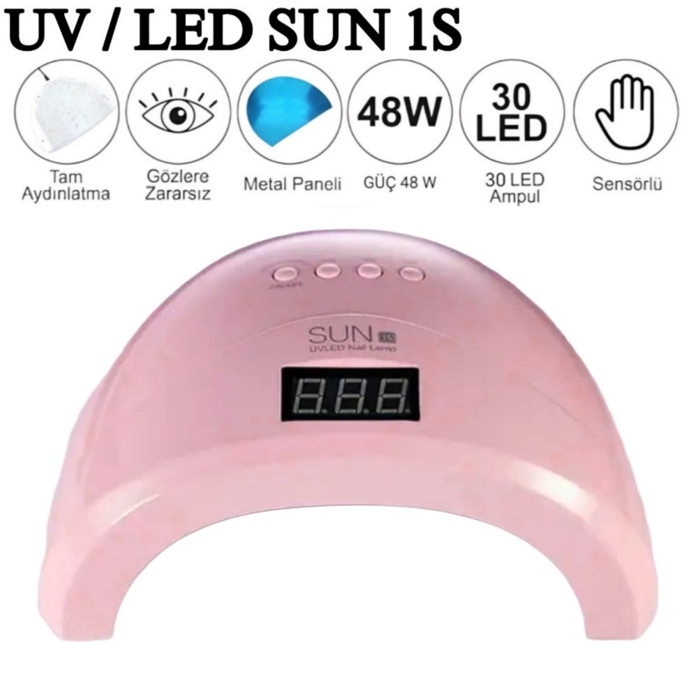 ORİJİNAL%20SUN%20%201S%20UV/LED%2048W%20PEMBE