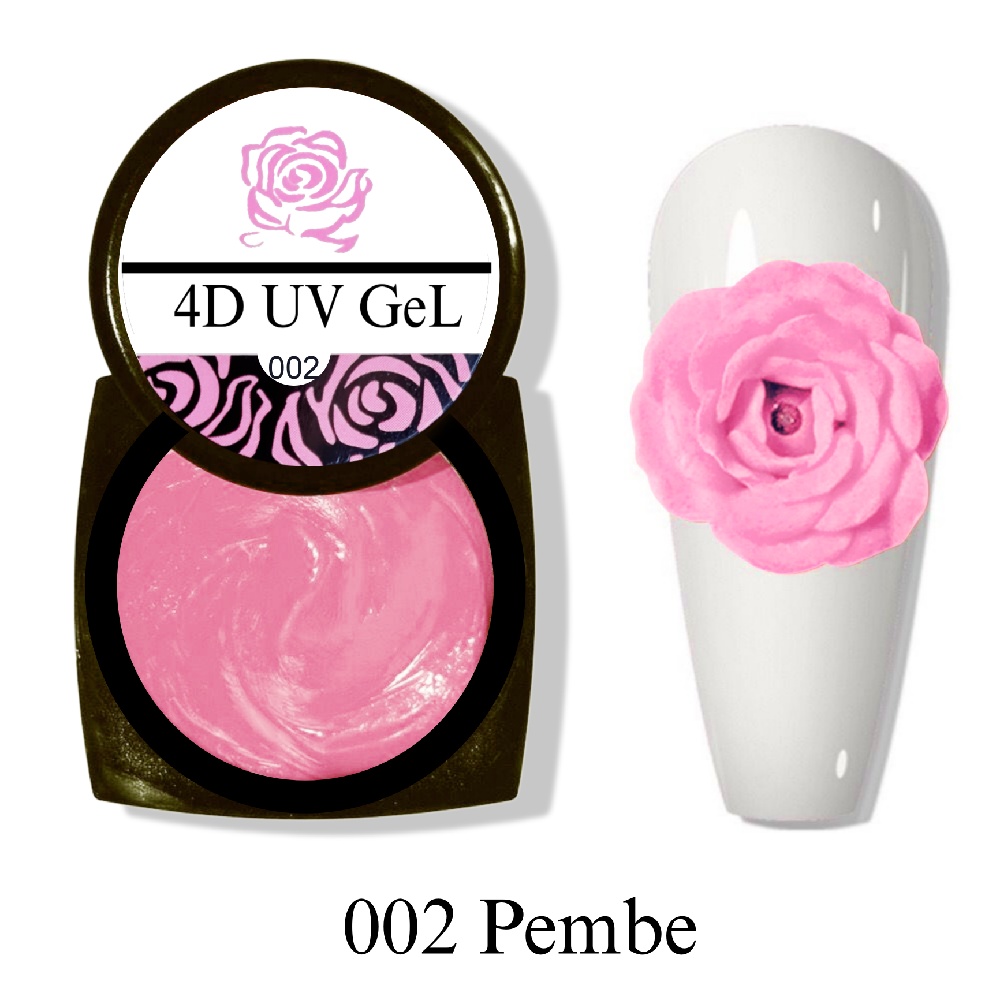 HARD%20DİZAYN%20HAMUR%20UV%204D%20JEL%20PEMBE%20NO:002