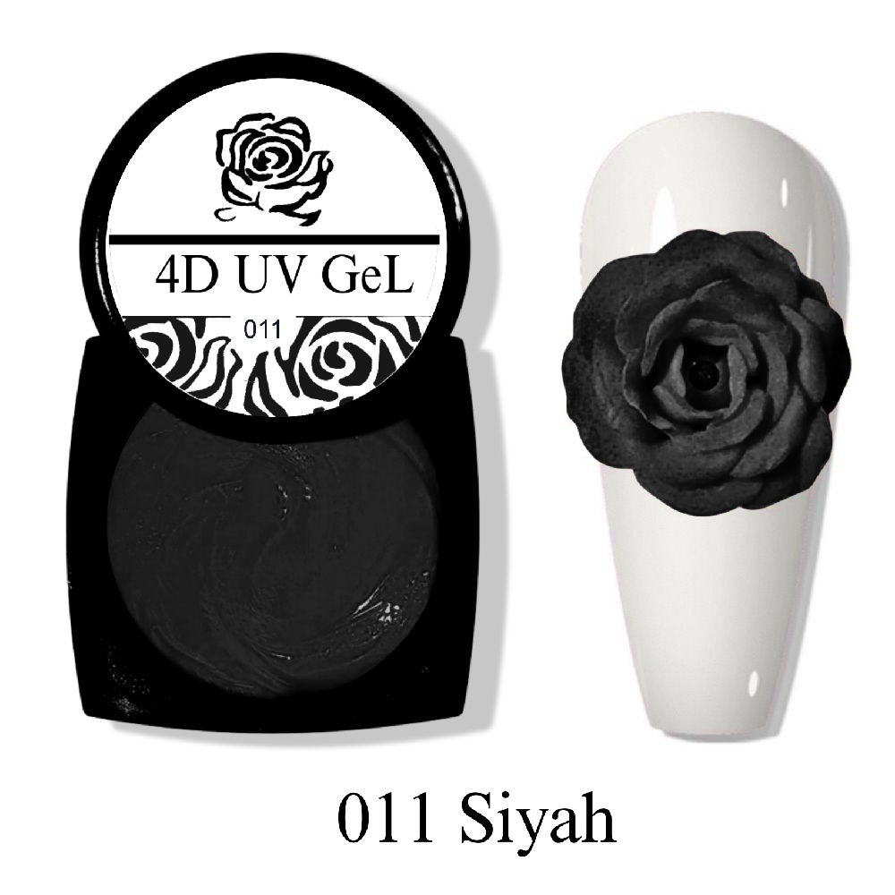 HARD%20DİZAYN%20HAMUR%20UV%204D%20JEL%20SİYAH%20NO:011