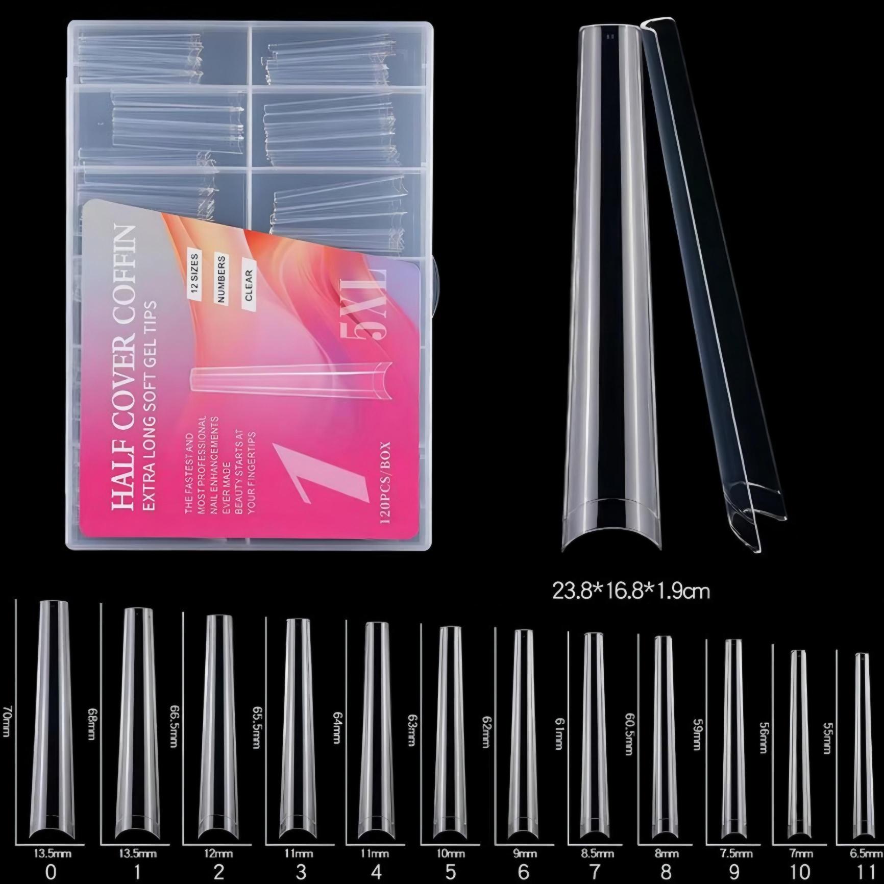 JEL TİPS 5XL NO:01 ULTRA UZUN 120 ADET