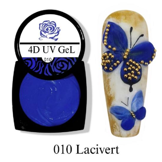 HARD DİZAYN HAMUR UV 4D JEL LACİVERT NO:010