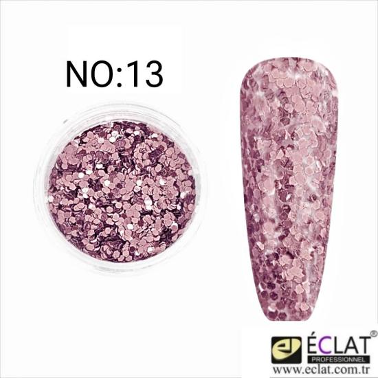 Yuvarlak Dekoratif Folyo 3ss No:13  (ROSE)