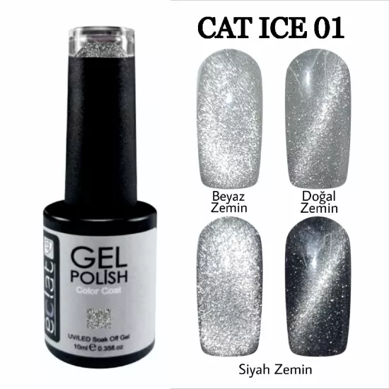 İCE & SATEN KEDİ GÖZÜ (CAT EYE) NO:01