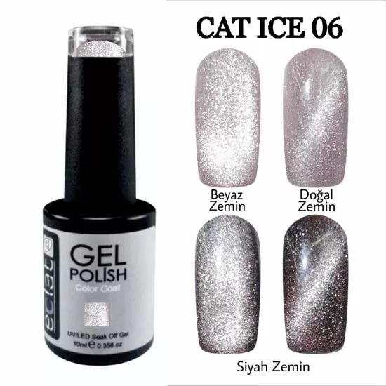 İCE & SATEN KEDİ GÖZÜ (CAT EYE) NO:06
