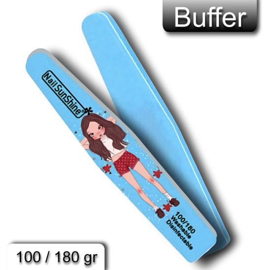 2’si 1 Arada Çok Keskin Tırnak Buffer  100/180
