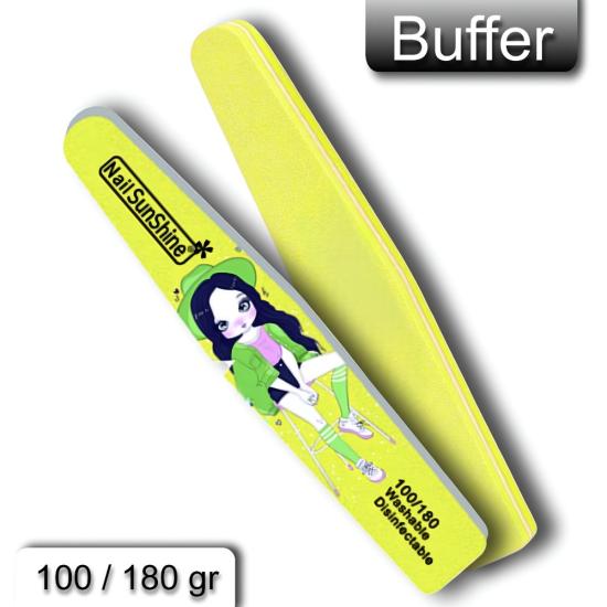 2’si 1 Arada Çok Keskin Tırnak Buffer  100/180