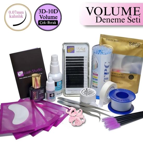 İPEK KİRPİK VOLUME DENEME SETİ