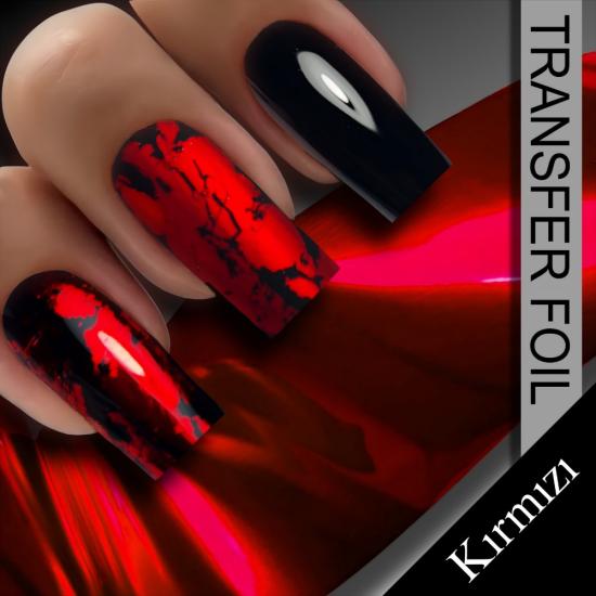 KIRMIZI TIRNAK TRANSFER FOLYO