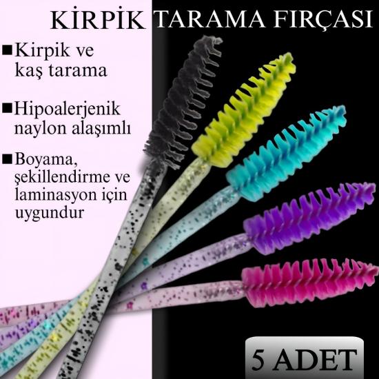 Kirpik Tarama Fırçası 5 adet