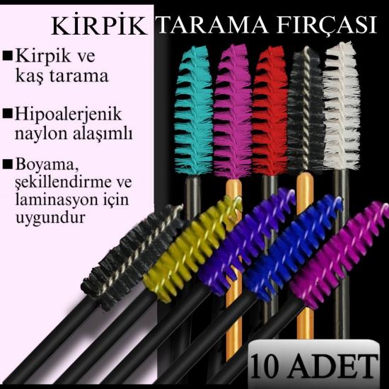 Tarama Fırçası 10 adet MIX RENK NO: 2