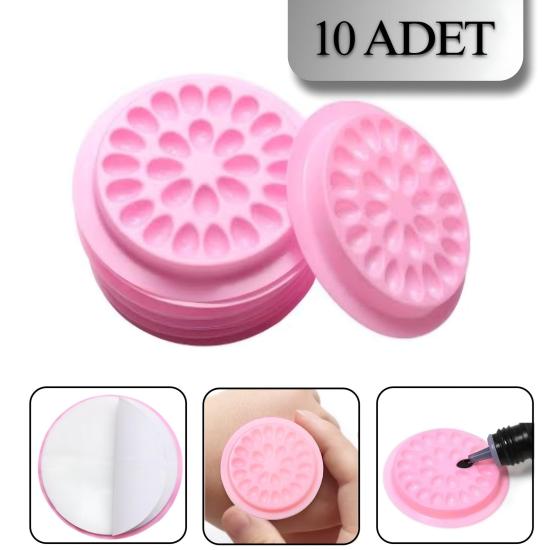 KİRPİK YAPIŞTIRICI PALETİ  10 ADET