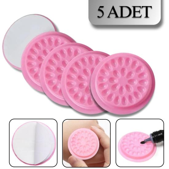 KİRPİK YAPIŞTIRICI PALETİ  5 ADET