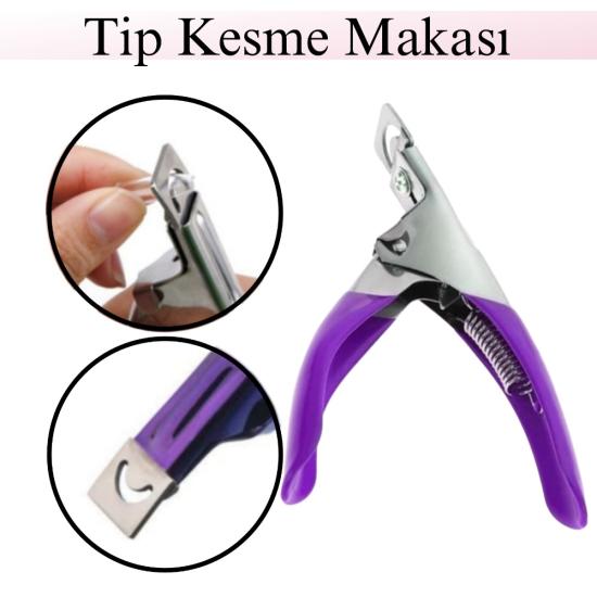 TIRNAK TİP KESME MAKASI MOR