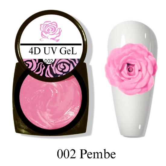HARD DİZAYN HAMUR UV 4D JEL PEMBE NO:02
