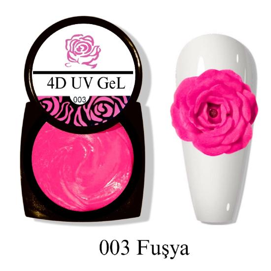 HARD DİZAYN HAMUR UV 4D JEL FUŞYA NO:003
