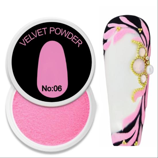 KADİFE VELVET TOZU 06 (ŞEKER PEMBE)