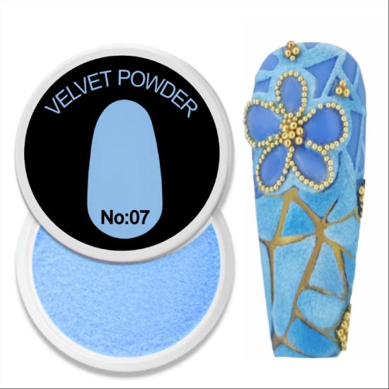 KADİFE VELVET TOZU 07 (MAVİ)