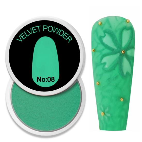 KADİFE VELVET TOZU 08 (YEŞİL)