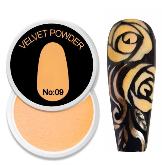 KADİFE VELVET TOZU 09 (TURUNCU)