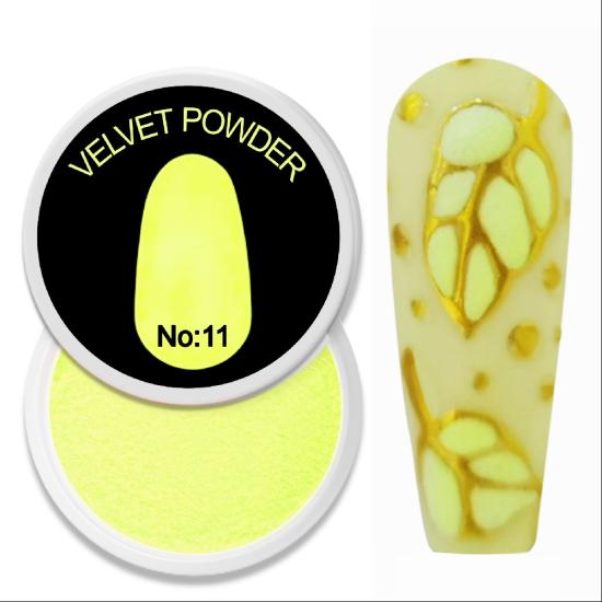 KADİFE VELVET TOZU 11 (NEON SARI)