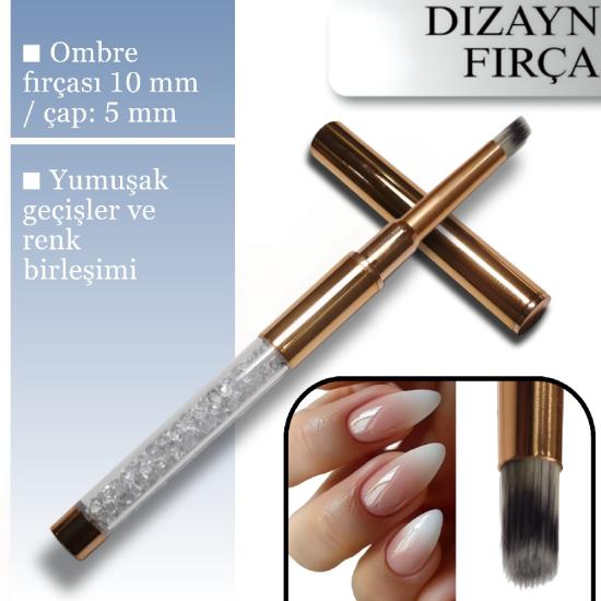 Profesionel Ombre Fırçası Yuvarlak 
