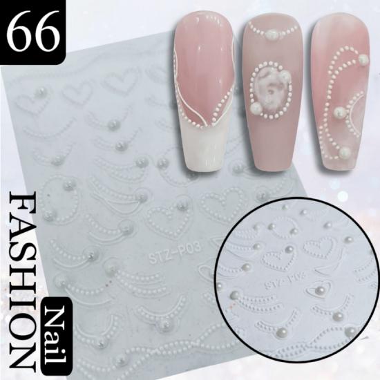 3D YAPIŞKANLI STİCKER NO: 66 İNCİ