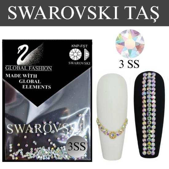 3 SS SWAROVSKİ TAŞI YANAR-DÖNER 