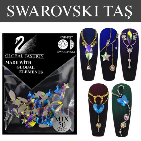 SWAROVSKİ TIRNAK TAŞI BÜYÜK MIX