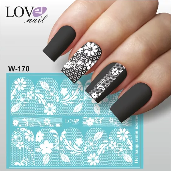 Sticker slider (su transfer) W 170(HER HANGİ FON İÇİN UYGUNDUR)