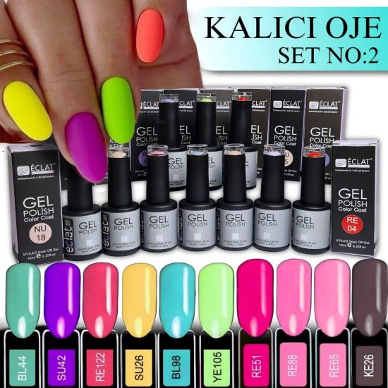 NO:2 KALICI OJE SETİ (10 ADET)
