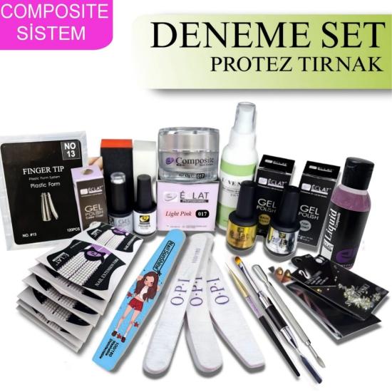 PROTEZ TIRNAK COMPOSITE DENEME SET
